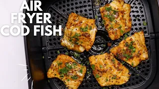 Easy Air Fry Lemon Pepper Cod Fish