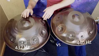 Celestial Sound  432Hz vs 440Hz Handpan B Cerridwen 10 (AmaRa  Celtic Minor)