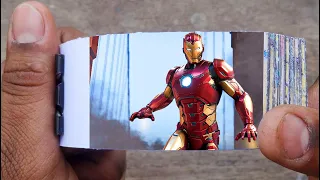 Iron Man Saves Thor Flip Book | Iron Man Flip Book | Marvel Avengers | Flip Book Artist 2021