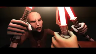 Star Wars The Clone Wars - Assaj Ventress & Savage Opress Vs. Count Dooku [German]