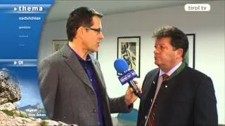 tirol tv Thema 05.03.2013: Gespräch mit Ernst Schöpf