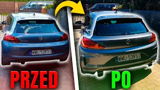 Jak skutecznie odmłodzić w VW SCIROCCO? PRZERÓBKĄ NA POLIFTOWY TYŁ! ROCCO FACELIFT REAR END RETROFIT