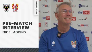 Pre Match | Nigel Adkins (AFC Wimbledon A)