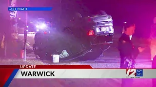 Avedisian involved in Warwick rollover crash