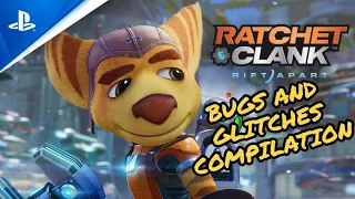 RATCHET AND CLANK RIFT APART BUGS AND GLITCHES COMPILATION #RATCHETCLANKRIFTAPART #PS5 #PLAYSTATION