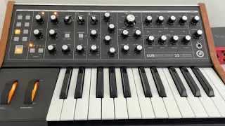 Moog Subsequent 25 patch: 2022 (war)