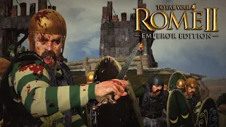 THE ATTACK OF THE CELTIC COALITION! - Rome 2 Total War Multiplayer Siege
