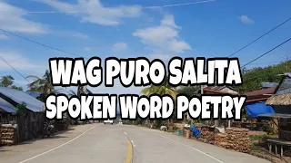 WAG PURO SALITA | HUGOT | TAGALOG SPOKEN WORD POETRY | ORIGINAL COMPOSITION | JENNY REQUINA