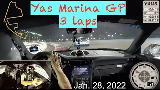 YAS Marina GP Circuit (Chicane) GT3RS Weissach - 3 Laps (2:25; 2:18 & 2:16)