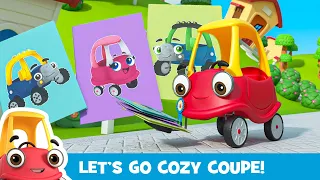 1 HOUR OF COZY COUPE | Water You Doing? + More | Let's Go Cozy Coupe 🚗