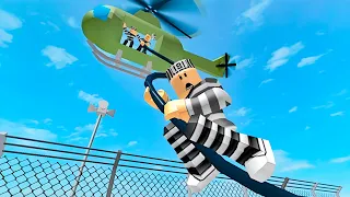 Я ВТІК НА ГЕЛІКОПТЕРІ З ГІГАНТСЬКОЇ В'ЯЗНИЦІ В РОБЛОКС! (Roblox Українською)