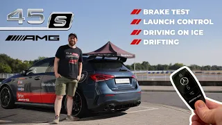 I took the CLA45s and A45s to the track and we tested EVERYTHING!