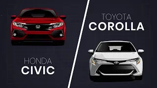 Honda Civic vs Toyota Corolla // The Clash Of The Hatchbacks