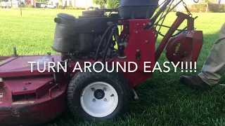 When can I mow my grass after seeding?