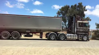 Australian K200 Kenworth road train