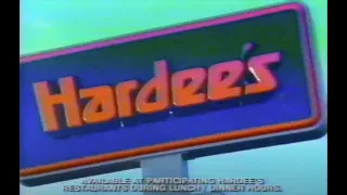 Hardees Fried Chicken Commercial 1993