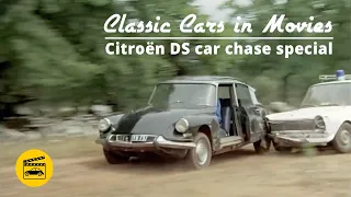 Classic Cars in Movies - Citroën DS car chase special