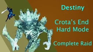 Destiny Crota's end HARD MODE Full Raid