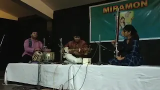 PT Aniket Chakrvarty playing sarod recital tabla by bodhimon das Gupta