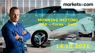 Markets Morning Meeting🟠DAX Trading🟠Forex🟠Bitcoin Trading🟠Daytrading🟠14.10.2021