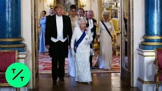 Trump Attends U.K. State Banquet at Buckingham Palace