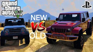 New Vs Old Off-Road Gta 5 PS5 Gameplay