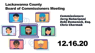 Lackawanna County Board of Commissioners Dec 16 2020