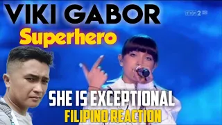 VIKI GABOR - SUPERHERO | SHE IS AMAZING AND EXCEPTIONAL | Reaction