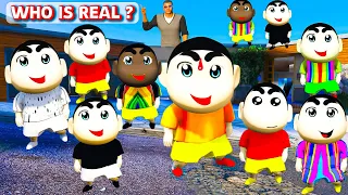 GTA 5 : Franklin Saw Different Type Of Colourful Shinchan’s In GTA 5 ! Guess Who Is Real Shinchan ?