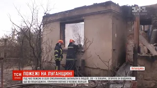 Нацполіція відкрила кримінальне провадження через масштабну пожежу у Луганській області