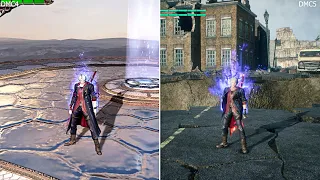 Devil May Cry 5 Vs Devil May Cry 4 Nero dmc4 design & costume | Comparison