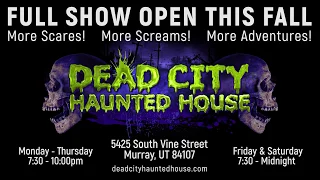 DEAD CITY HAUNTED HOUSE UTAH OCTOBER PROMOTION