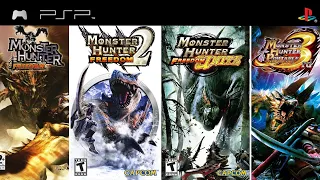 Monster Hunter Games for PSP