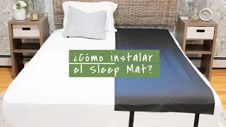 ¿Cómo instalar el Sleep Mat Earthing?