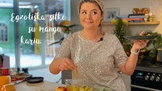 Egzotiška silkė su mangų kariu