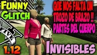 GTA 5 ONLINE | PARTES DEL CUERPO INVISIBLES - MUÑECAS INVISIBLES, MUY FACIL Y RAPIDO