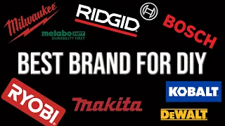 BEST POWER TOOL BRAND FOR DIYers AND HOMEOWNERS!