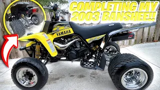 Finally finished restoring my 2003 limited edition banshee!!!