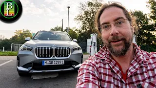 BMW iX1 xDrive 30 - 110 km/h range test