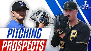 Top Pitching Prospects In 2024! Paul Skenes, Jackson Jobe & More! | Fantasy Baseball Advice