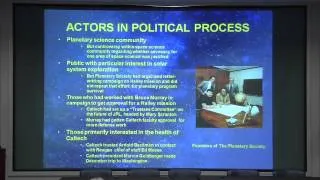 Panel #1: Politics and Policy in the Conduct of Solar System Exploration - PART 2