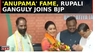Anupama Fame & Television Star Rupali Ganguly Joins BJP, Citing Admiration for PM Modi's Leadership