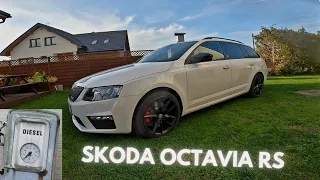 Skoda Octavia RS !!! w Dieslu | Silnik 2.0TDI 184km 390nm Test/recenzja/pomiar przyspieszenia 0-100