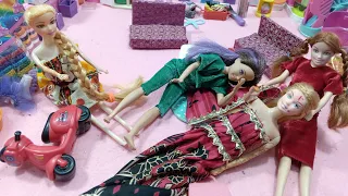 Barbie sister Got accident - Baby Stacie Get Well Routine Indian village