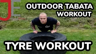 TABATA Workout | FAT BURNING Tabata with a TYRE!