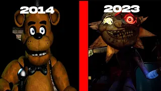 FNaF All Trailers  (Games) 2014-2023