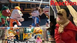 SML Movie: The School Bus Reaction (Puppet Reaction)