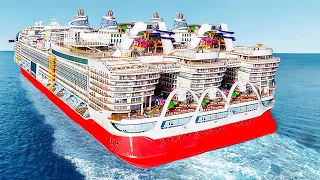 Top 5 LARGEST Cruise Ships in 2024