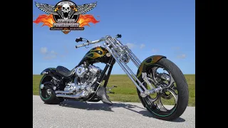 *** SOLD *** 2013 BOURGET BIKE WORKS FAT DADDY SPRINGER SOFTAIL 330 CHOPPER