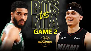 Boston Celtics vs Miami Heat  Game 2 Full Highlights | 2024 ECR1 | FreeDawkins